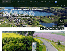 Tablet Screenshot of gorzno.pl